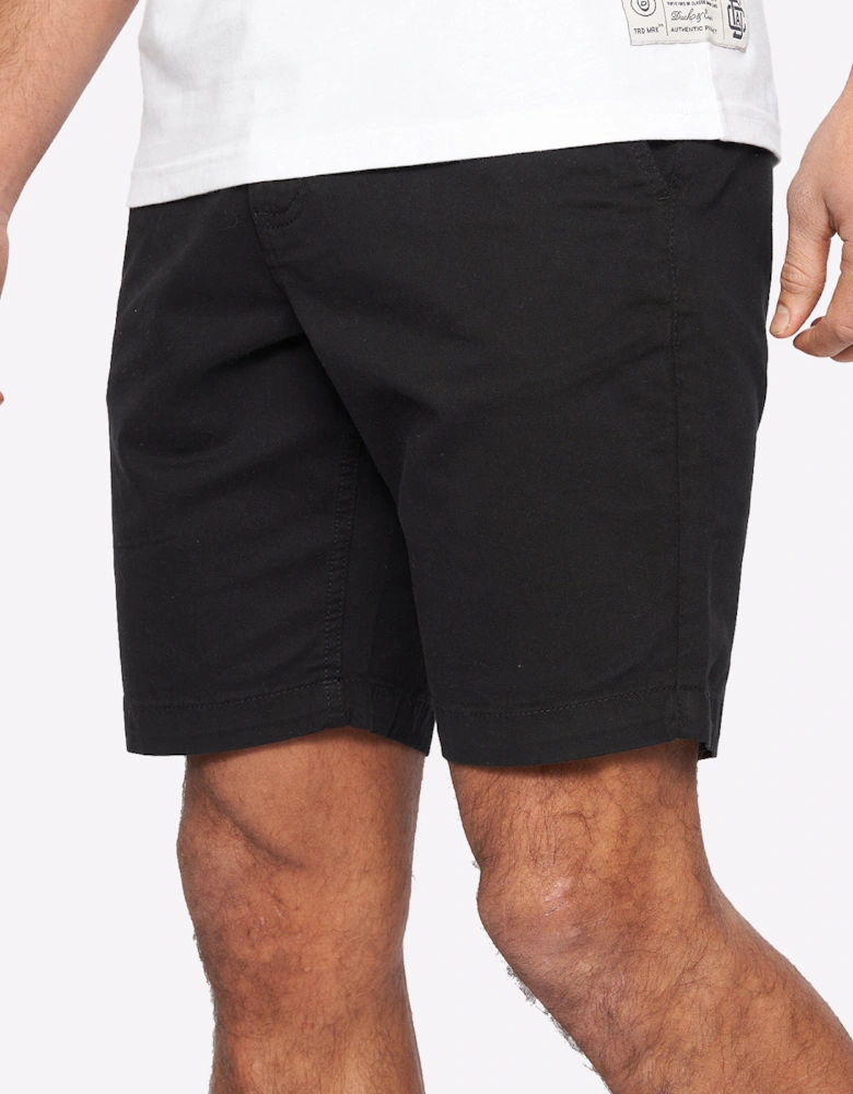 Duck And Cover Moreshore Chino Shorts Mens Black