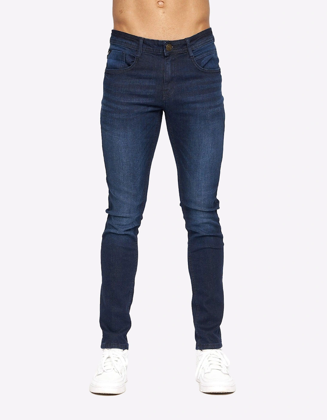 Duck And Cover Duck and Cover Maylead Jeans Mens (Slim Fit) Navy