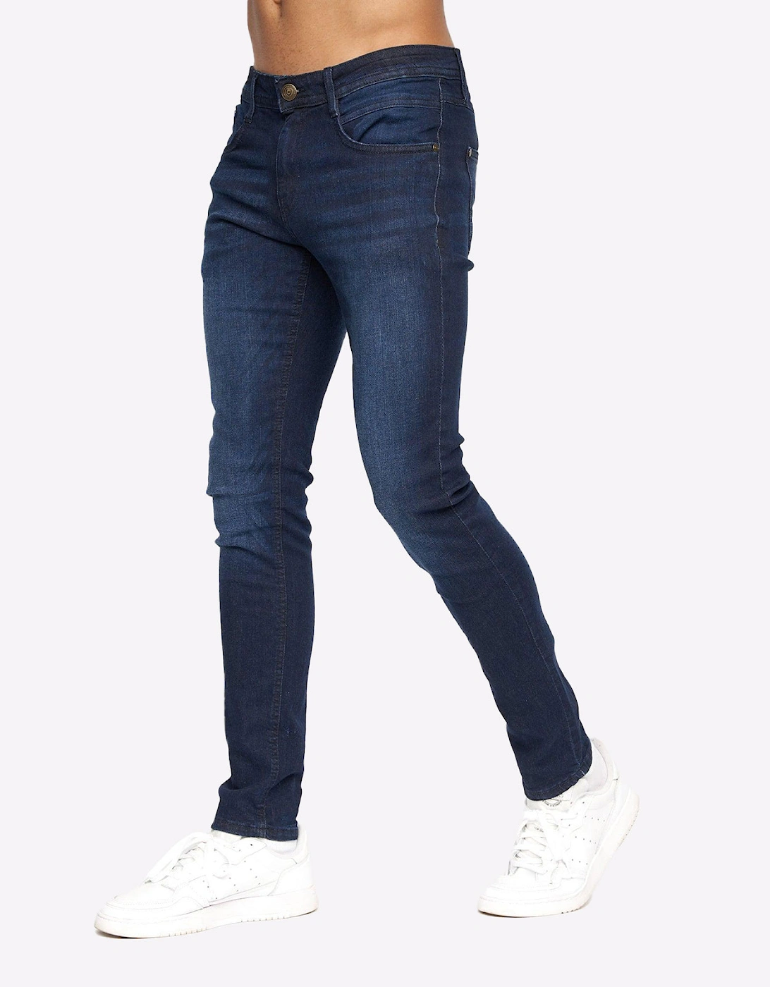 Duck And Cover Duck and Cover Maylead Jeans Mens (Slim Fit) Navy