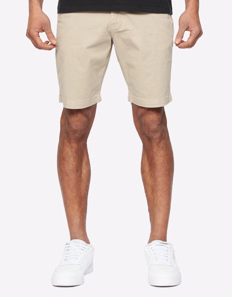 Duck And Cover Moreshore Chino Shorts Mens Stone