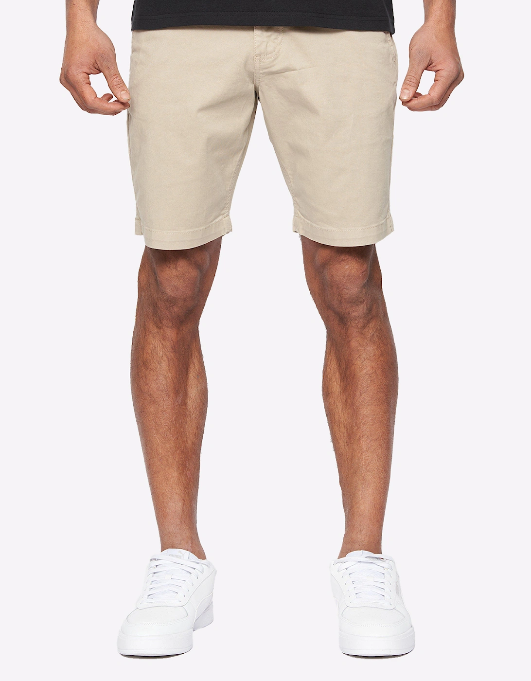 Duck And Cover Moreshore Chino Shorts Mens Stone