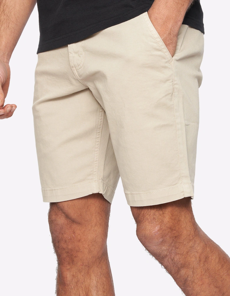 Duck And Cover Moreshore Chino Shorts Mens Stone