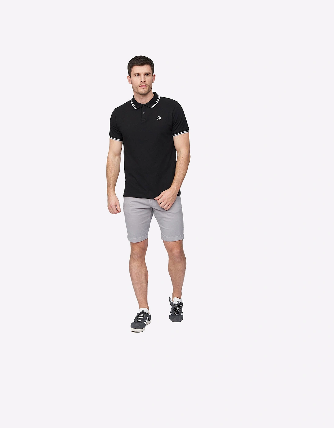 Duck And Cover Moreshore Chino Shorts Mens Light Grey