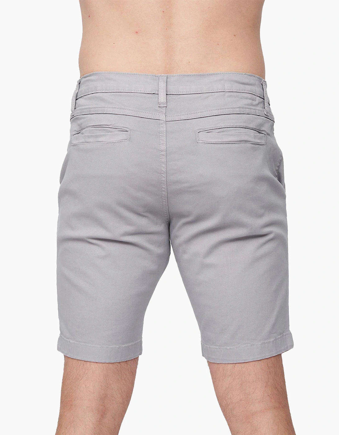 Duck And Cover Moreshore Chino Shorts Mens Light Grey