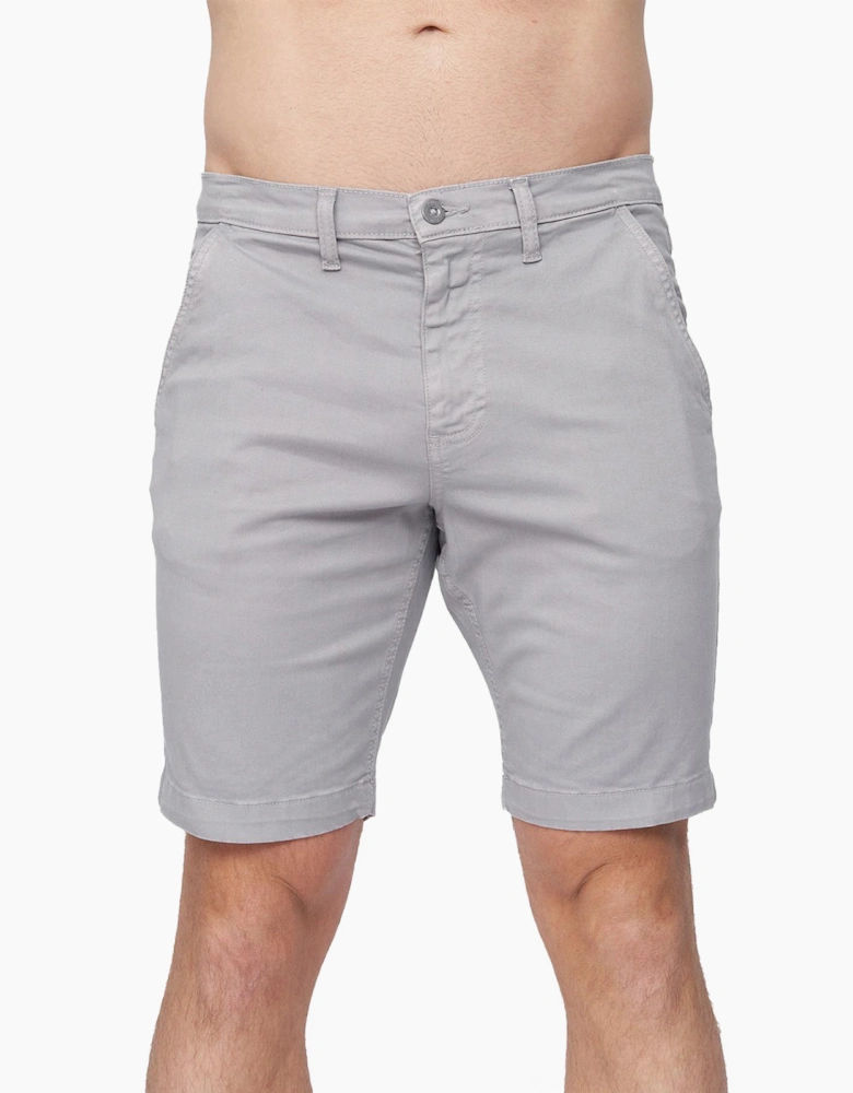 Duck And Cover Moreshore Chino Shorts Mens Light Grey