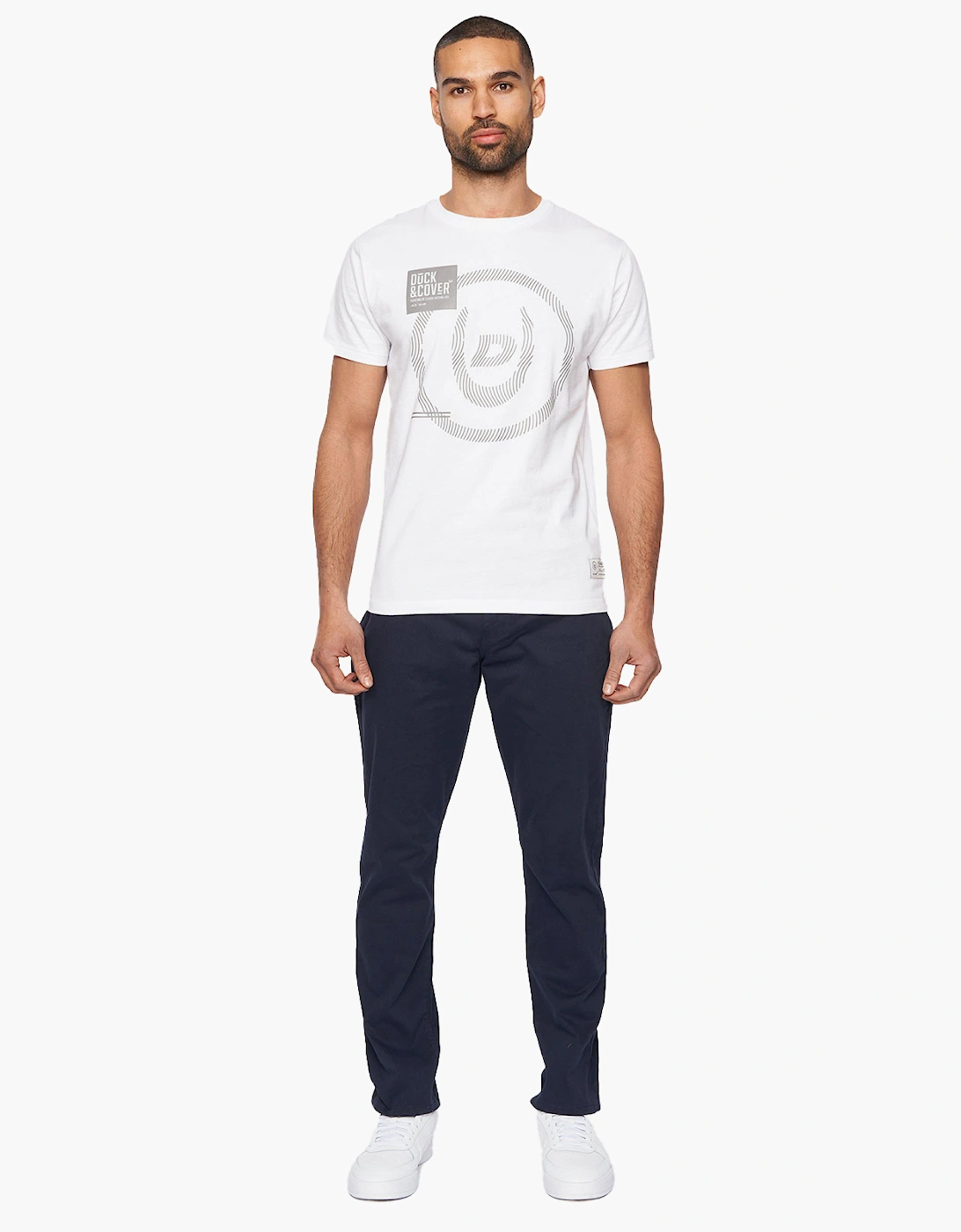 Duck And Cover Duck and Cover Franztown Chinos Mens (Slim Fit) Navy