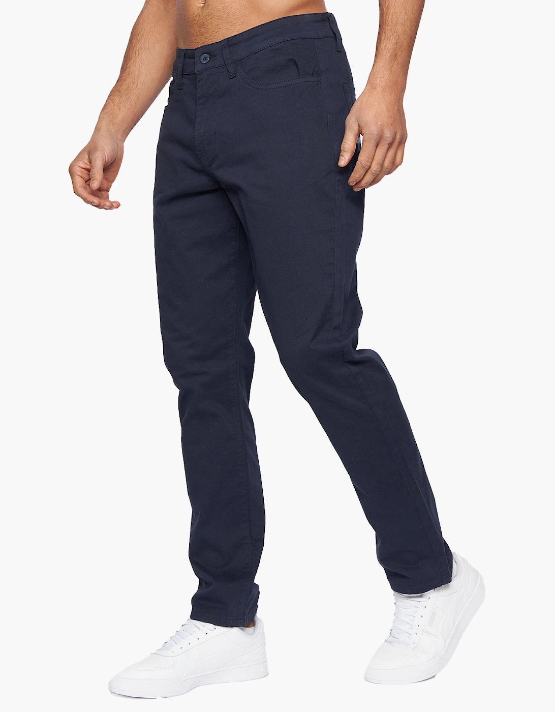 Duck And Cover Duck and Cover Franztown Chinos Mens (Slim Fit) Navy