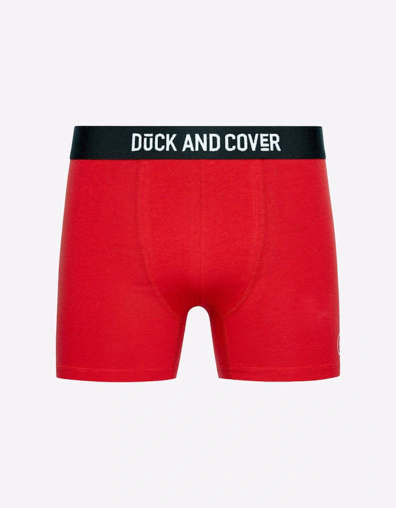 Duck And Cover Mulbers Boxers 5pk Mens Black / Grey / Light Grey / Navy / Red