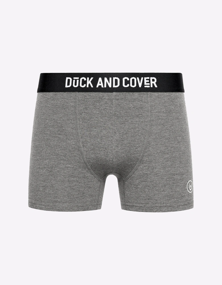 Duck And Cover Mulbers Boxers 5pk Mens Black / Grey / Light Grey / Navy / Red