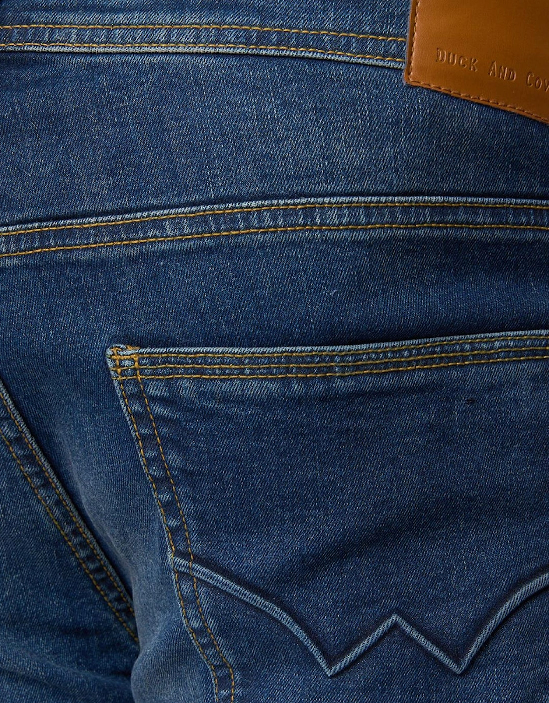 Duck And Cover Duck and Cover Overburg Jeans Mens Dark Wash / Navy