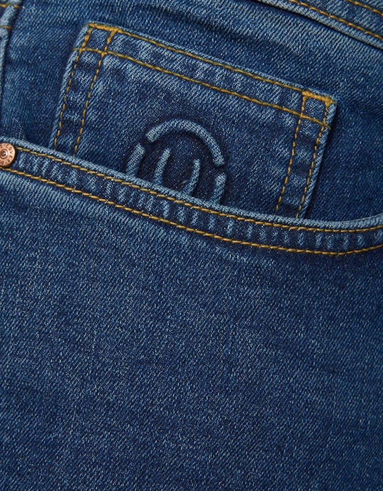 Duck And Cover Duck and Cover Overburg Jeans Mens Dark Wash / Navy