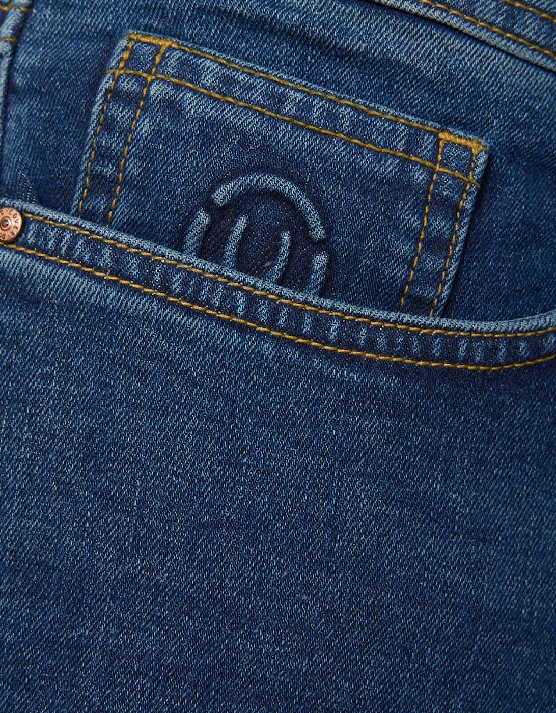Duck And Cover Duck and Cover Overburg Jeans Mens Dark Wash / Navy