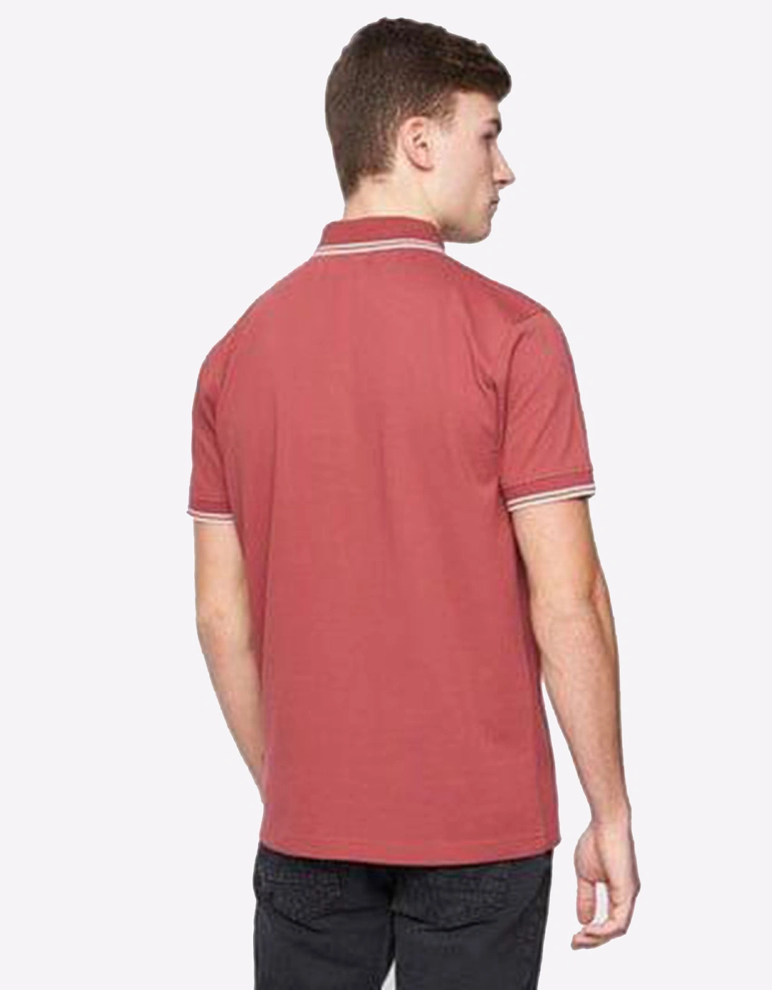 Duck And Cover Sameer Polo Mens Red