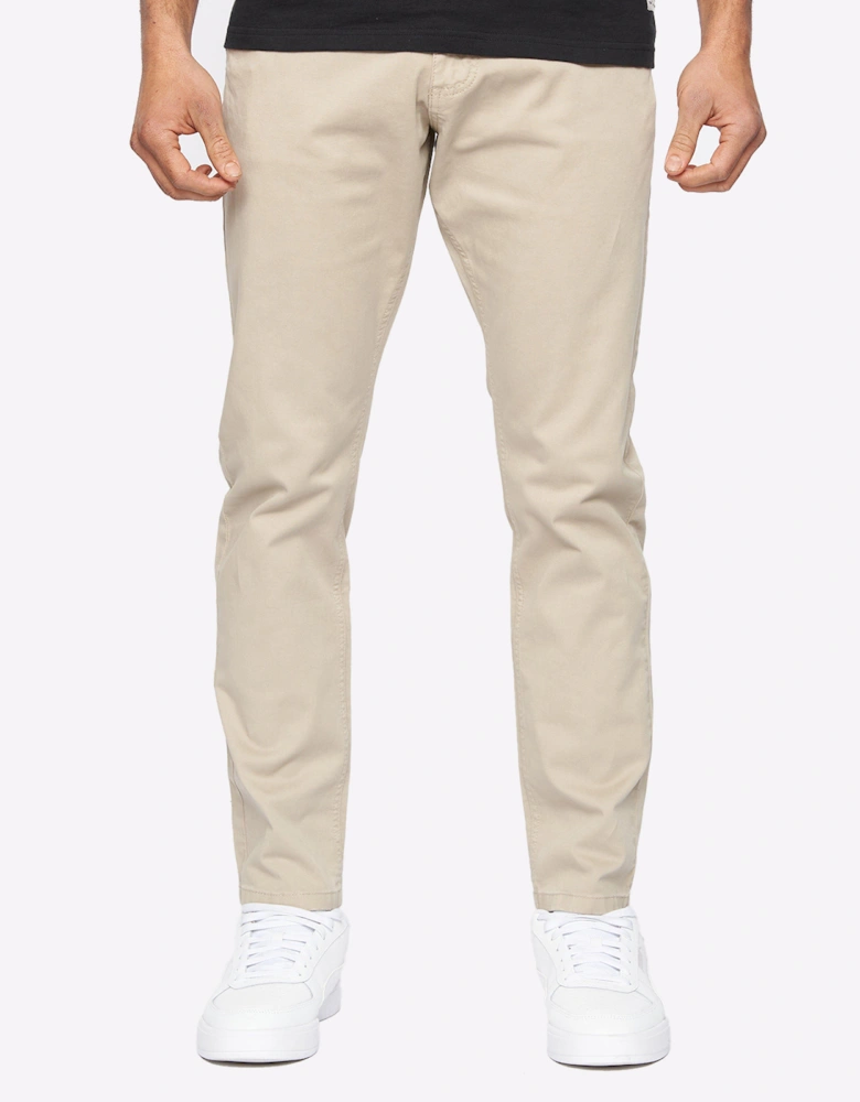 Duck And Cover Moretor Chinos Mens Stone