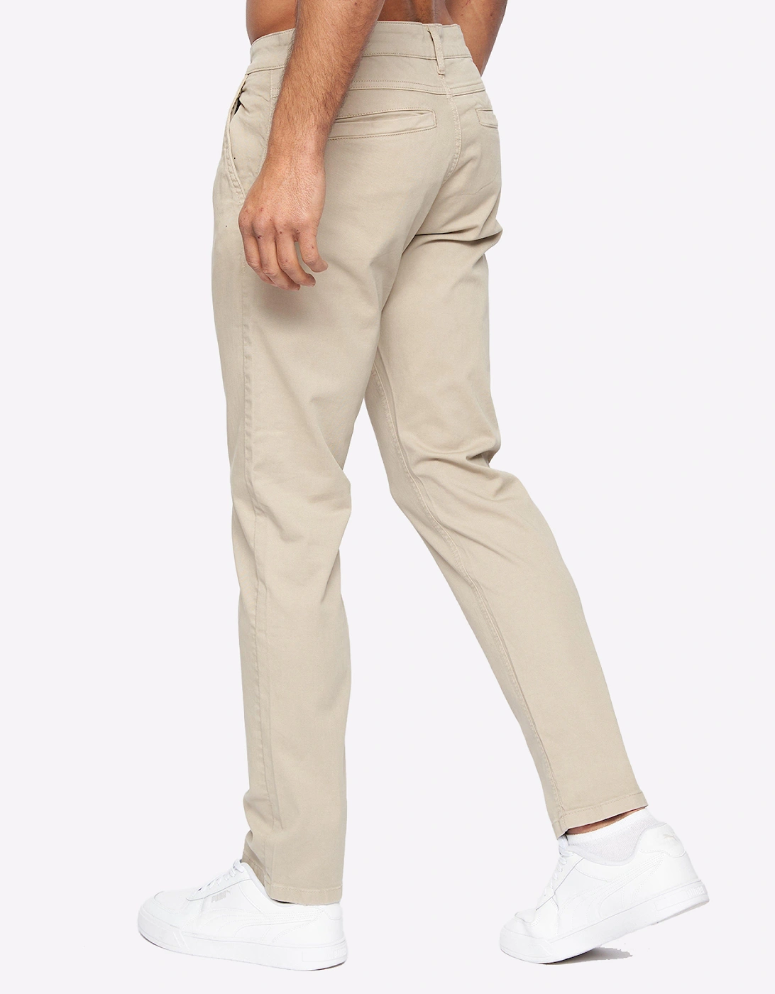 Duck And Cover Moretor Chinos Mens Stone