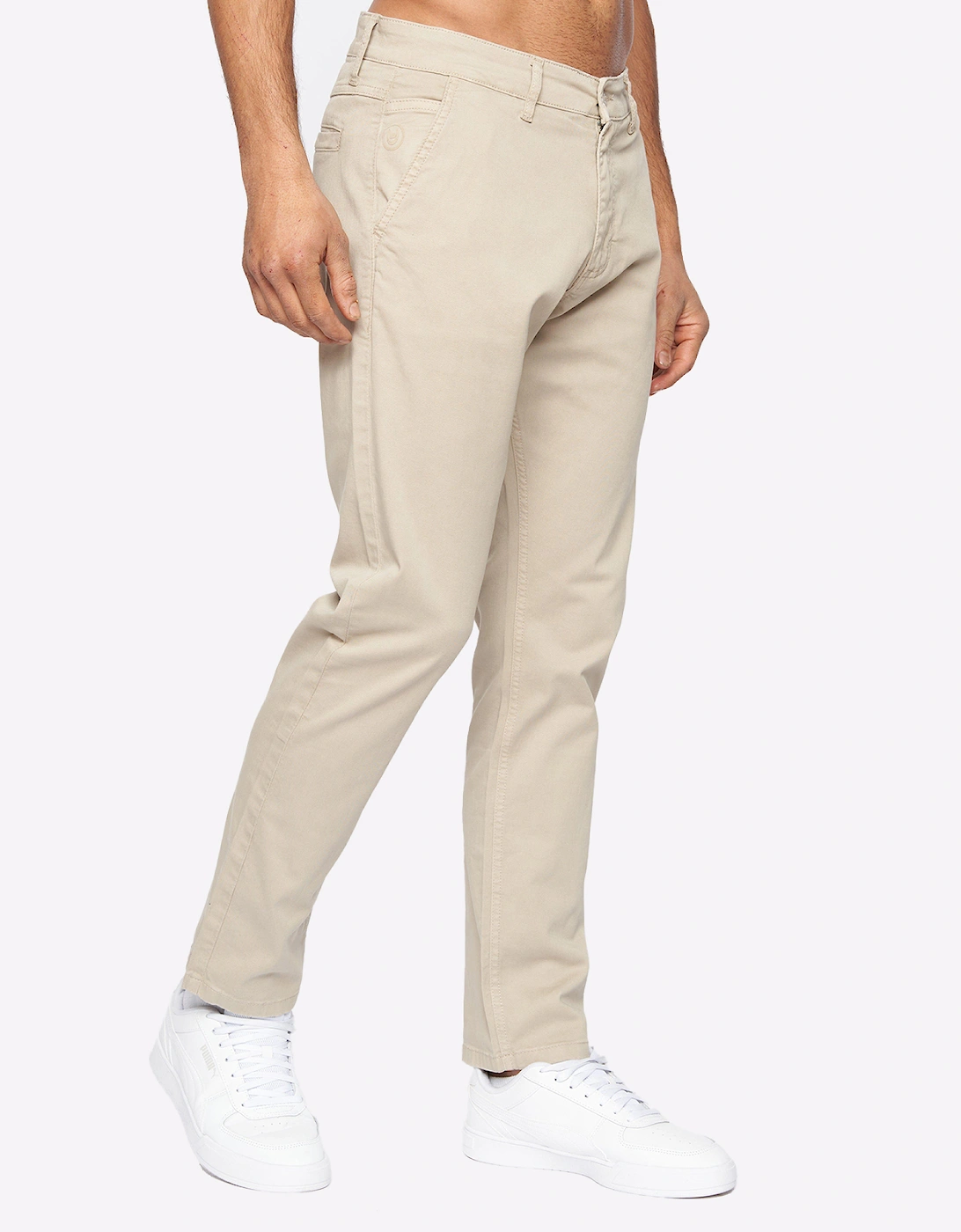 Duck And Cover Moretor Chinos Mens Stone