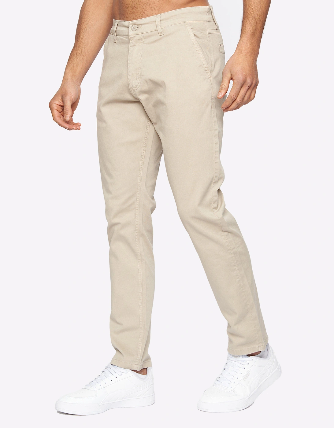 Duck And Cover Moretor Chinos Mens Stone