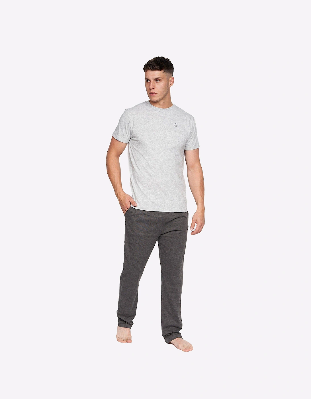 Duck And Cover Duck and Cover Radovan Loungewear Set Mens Grey