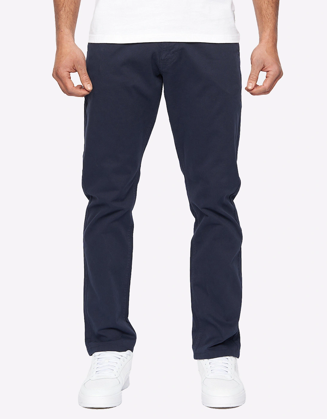 Duck And Cover Moretor Chinos Mens Navy