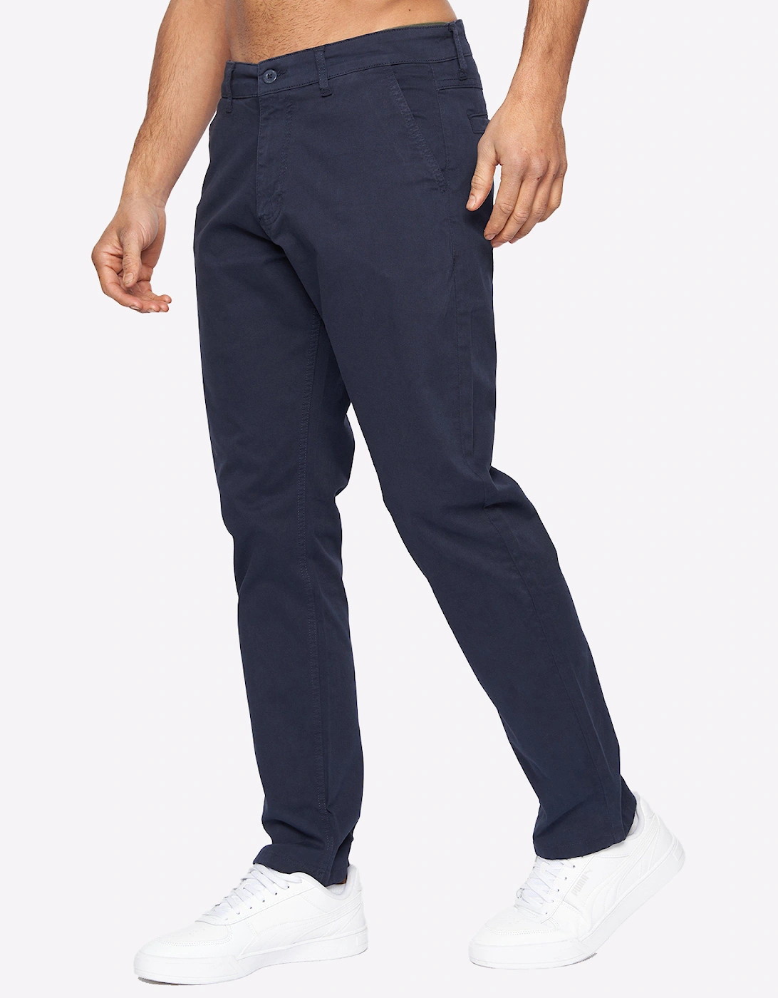 Duck And Cover Moretor Chinos Mens Navy