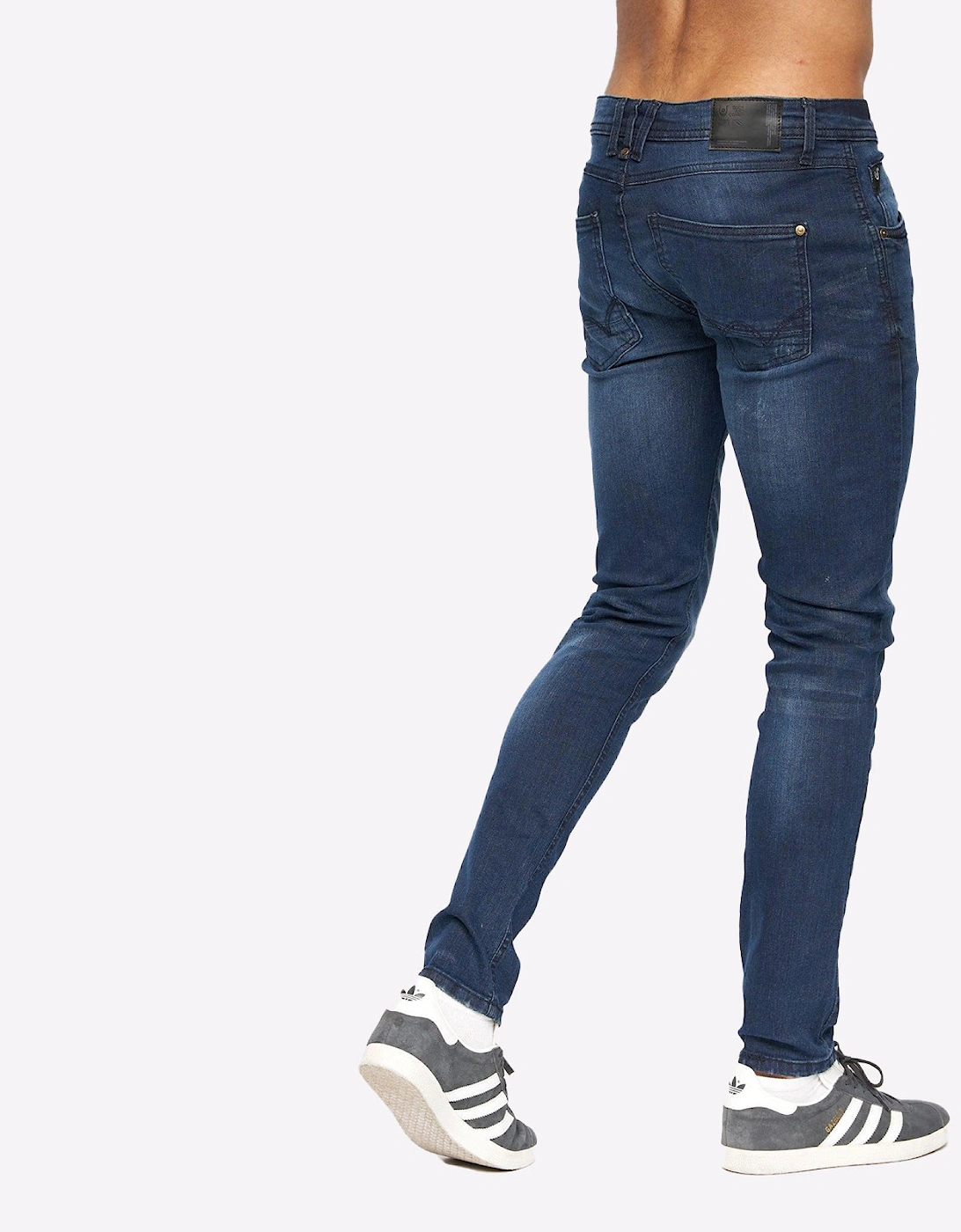 Duck And Cover Tranfold Slim Fit Jeans Mens Dark Wash