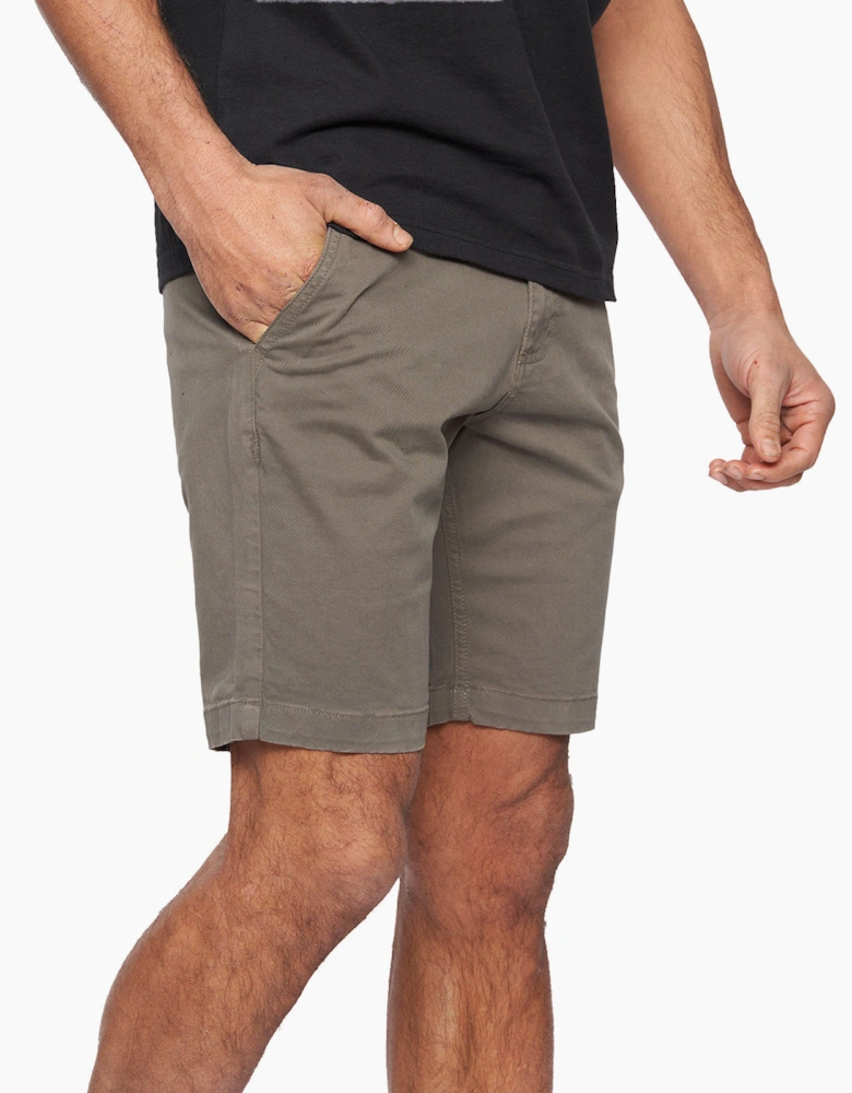 Duck And Cover Moreshore Chino Shorts Mens Olive