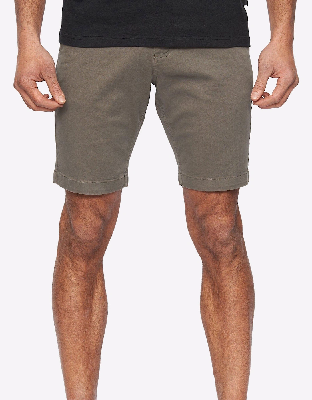 Duck And Cover Moreshore Chino Shorts Mens Olive