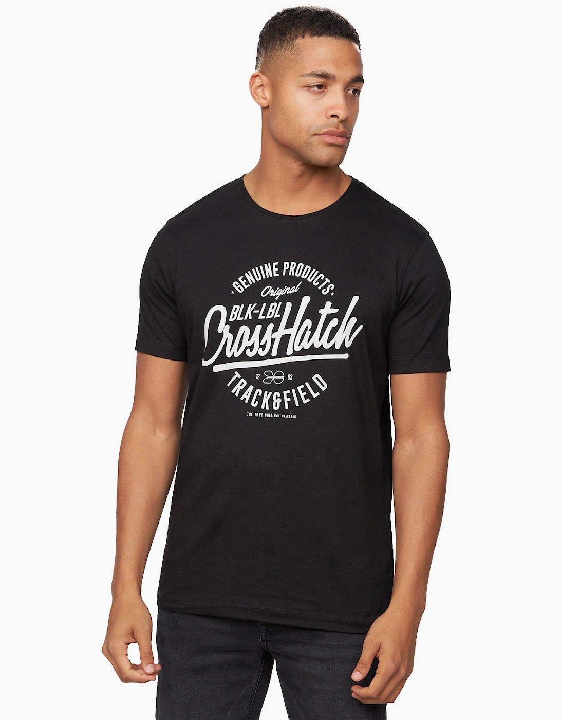 Crosshatch Flomax T-Shirt Mens (5 Pack) Assorted