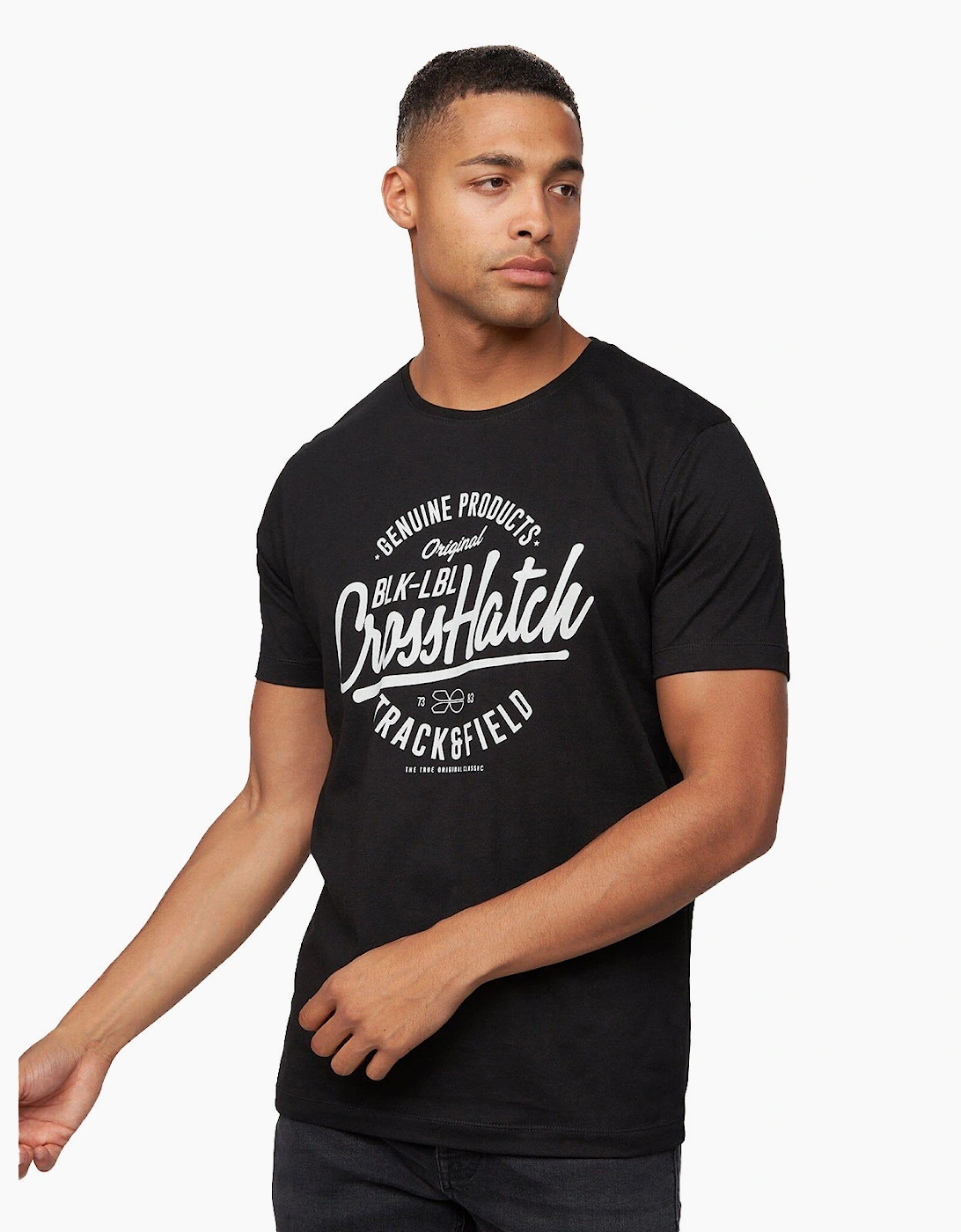 Crosshatch Flomax T-Shirt Mens (5 Pack) Assorted