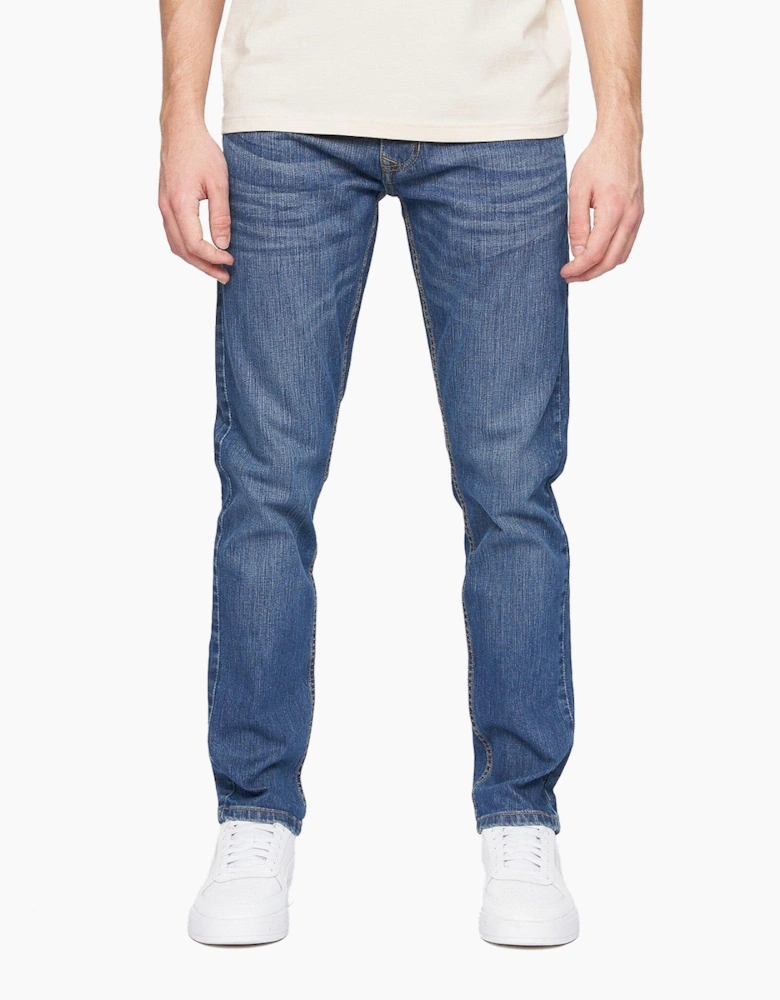 Crosshatch Arles Slim Fit Jeans Mens Blue