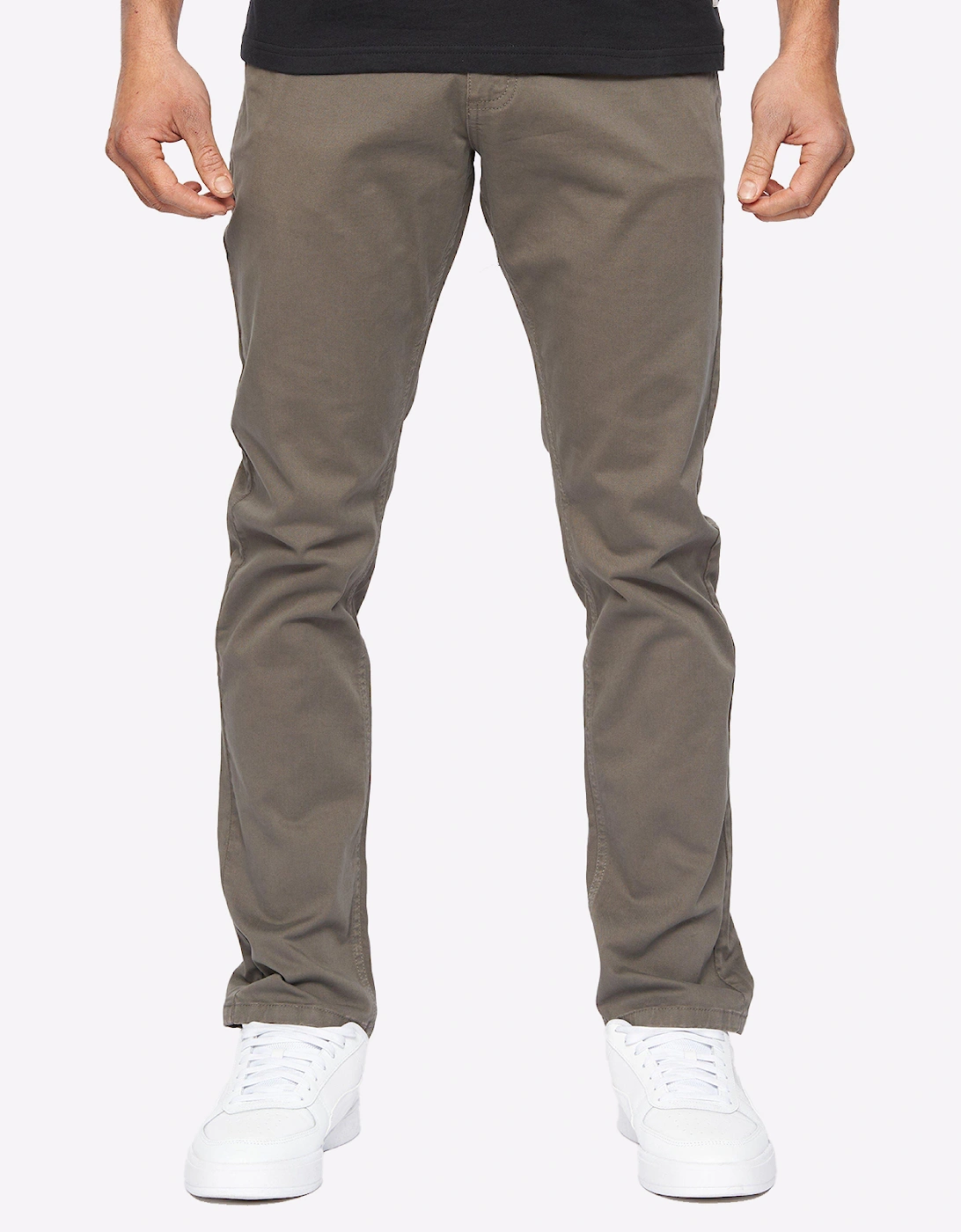 Duck And Cover Moretor Chinos Mens Olive