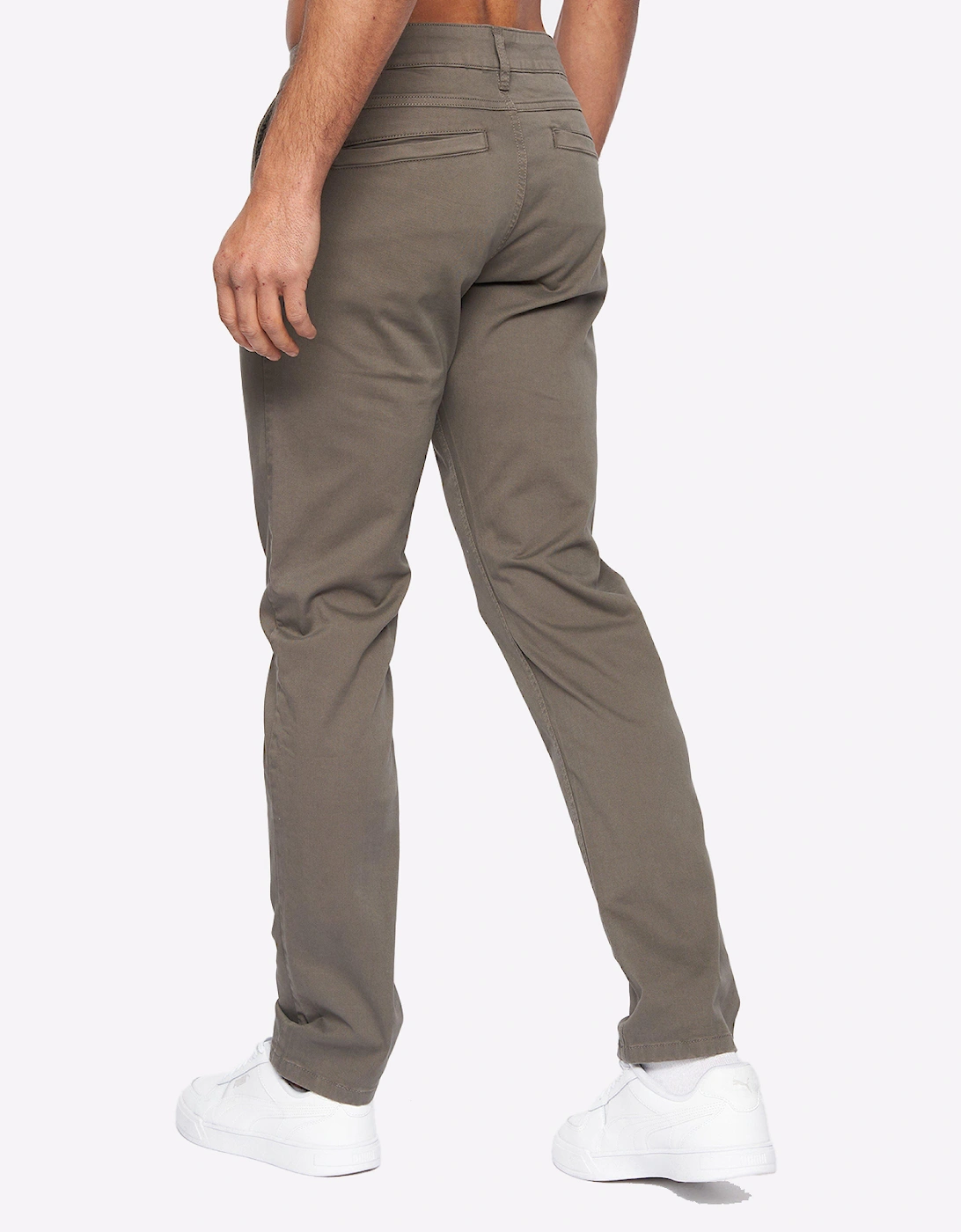 Duck And Cover Moretor Chinos Mens Olive