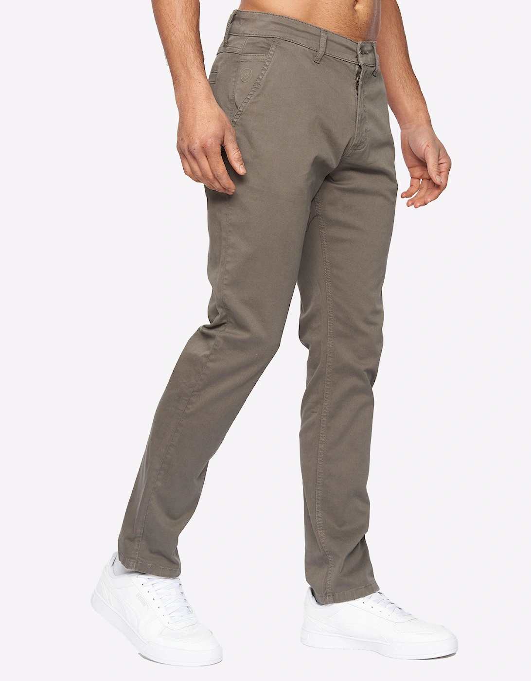 Duck And Cover Moretor Chinos Mens Olive