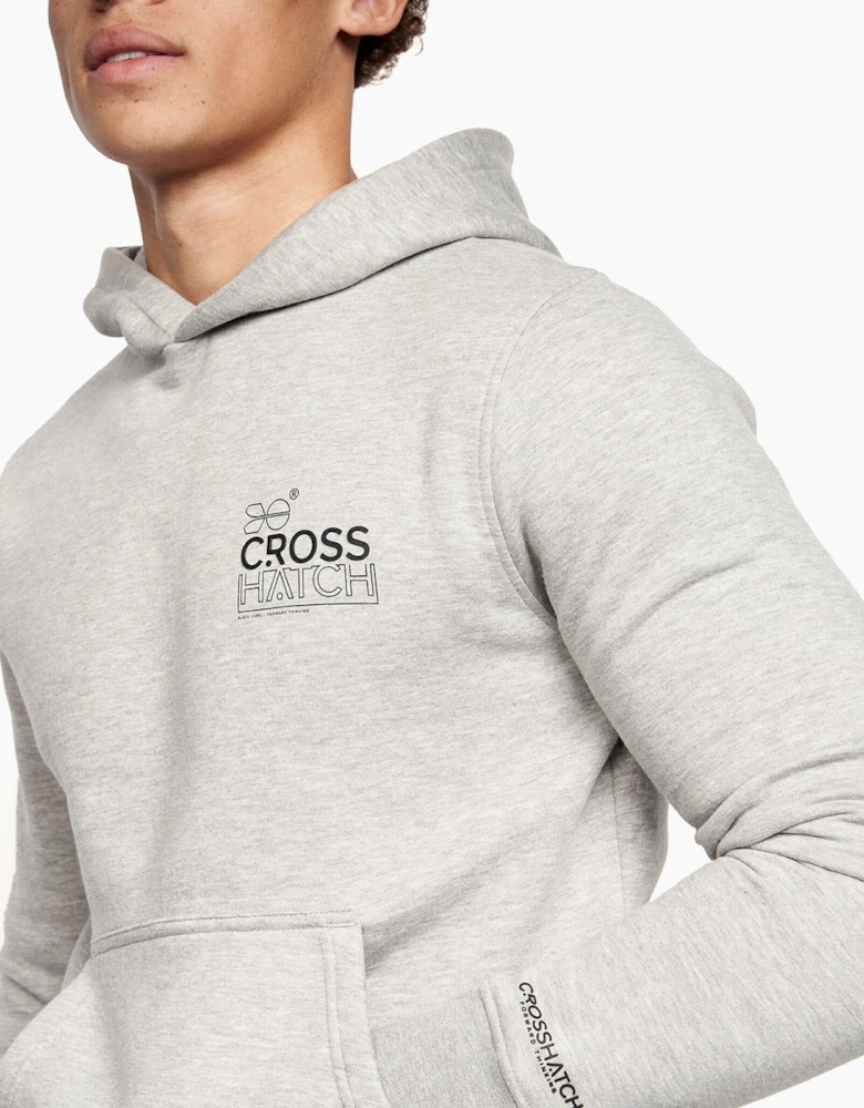Crosshatch Burmax 2pk Hoodies Mens Blue/Grey