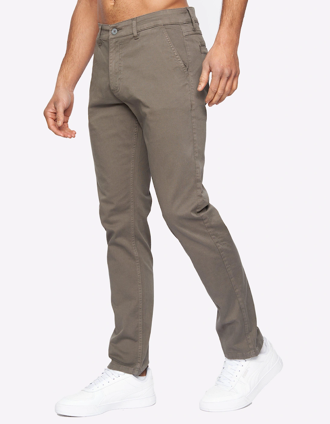 Duck And Cover Moretor Chinos Mens Olive