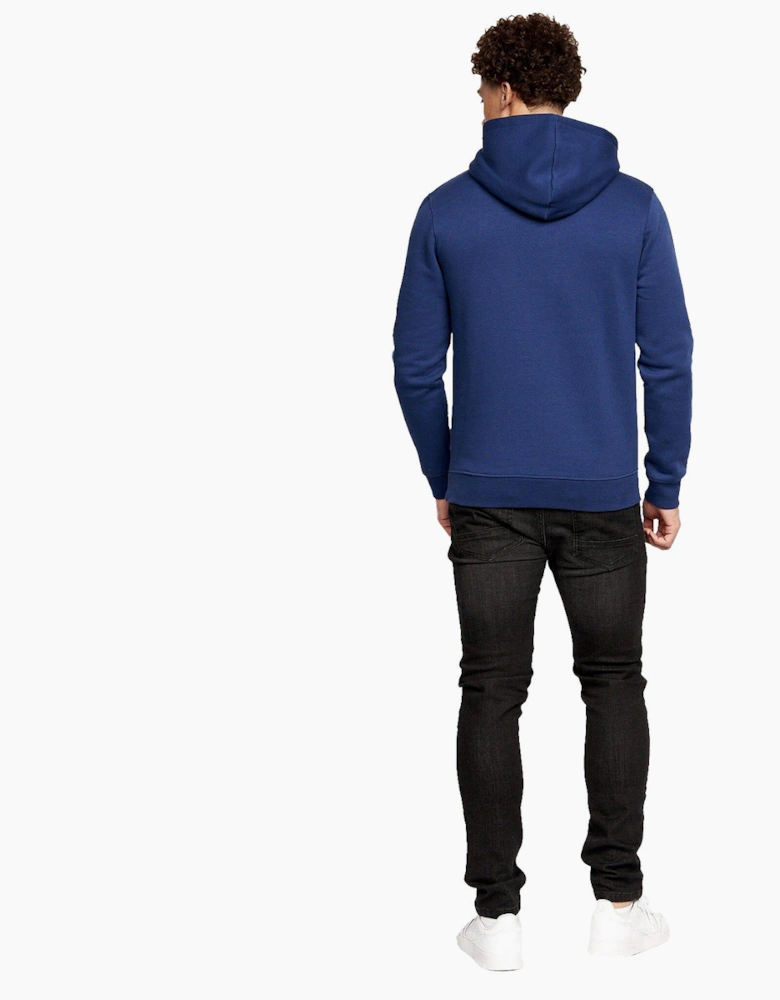 Crosshatch Shardo Hoodie 2pk Mens Navy/Grey Marl