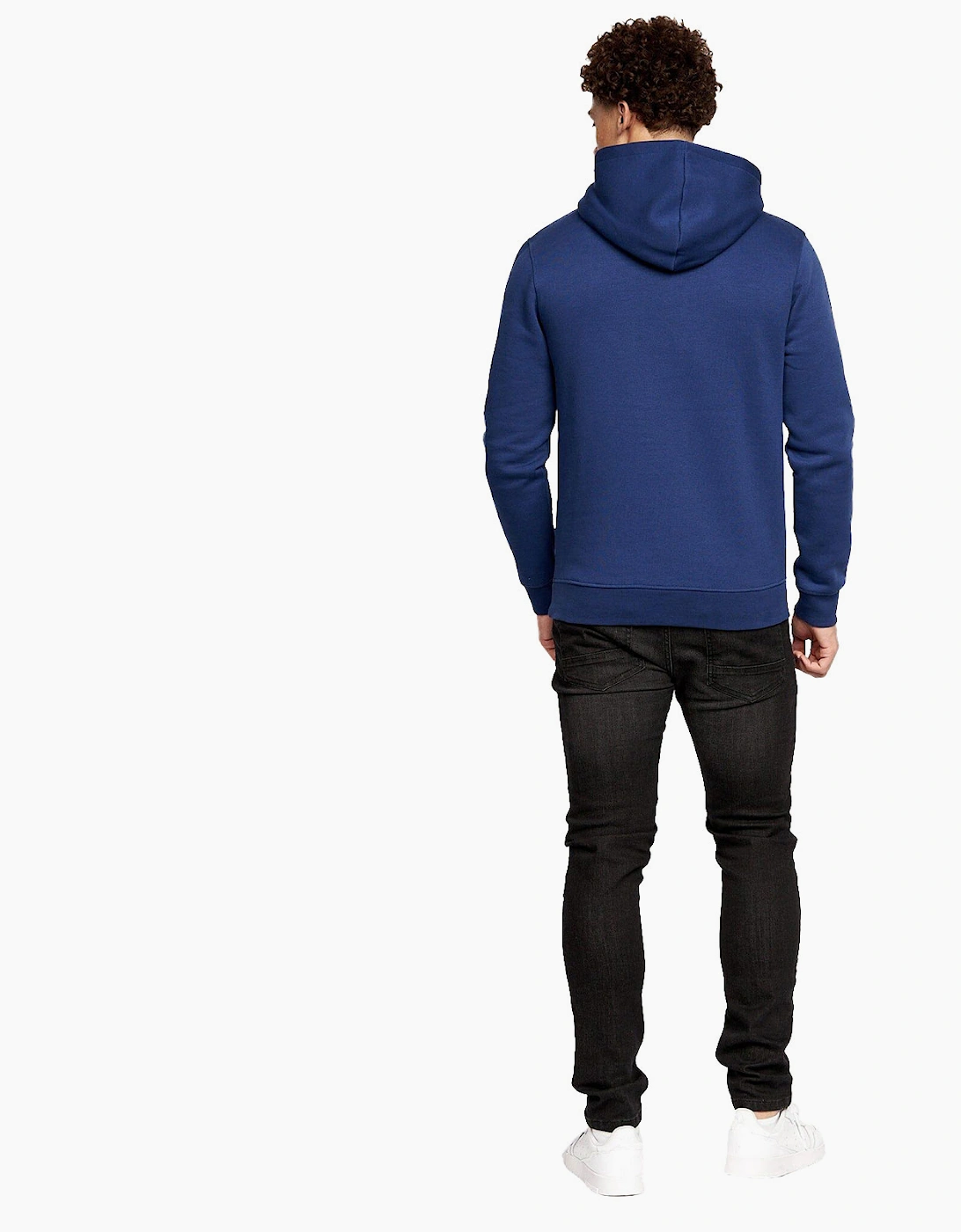 Crosshatch Shardo Hoodie 2pk Mens Navy/Grey Marl
