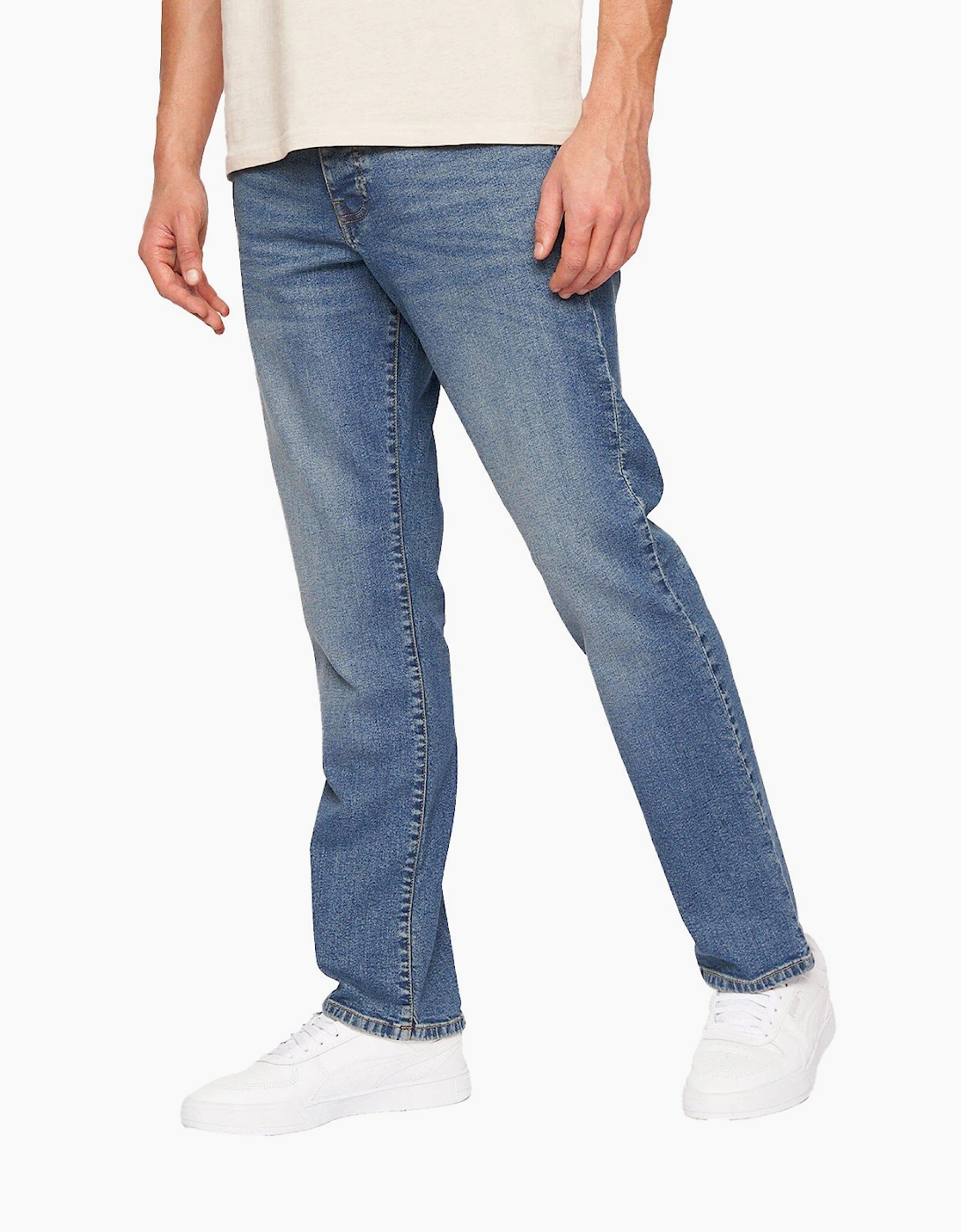 Crosshatch Princed Jeans Mens Blue