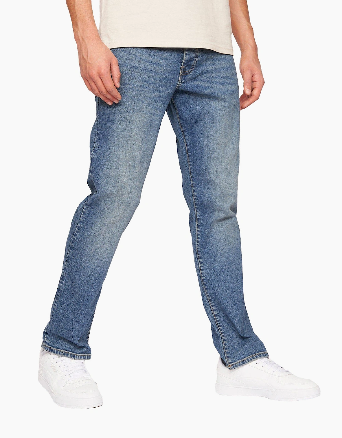 Crosshatch Princed Jeans Mens Blue