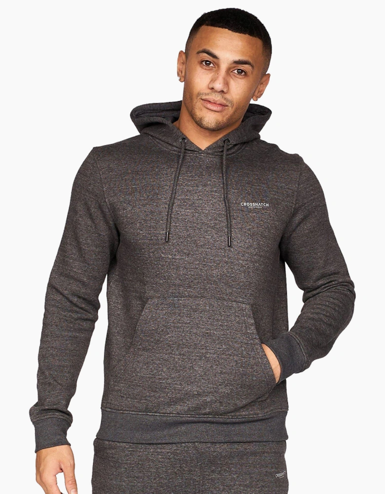 Crosshatch Traymax Hoodie 2pk Mens Red/Charcoal