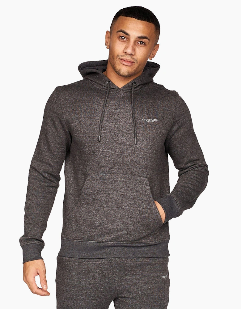 Crosshatch Traymax Hoodie 2pk Mens Red/Charcoal