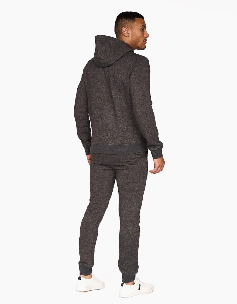 Crosshatch Traymax Hoodie 2pk Mens Red/Charcoal