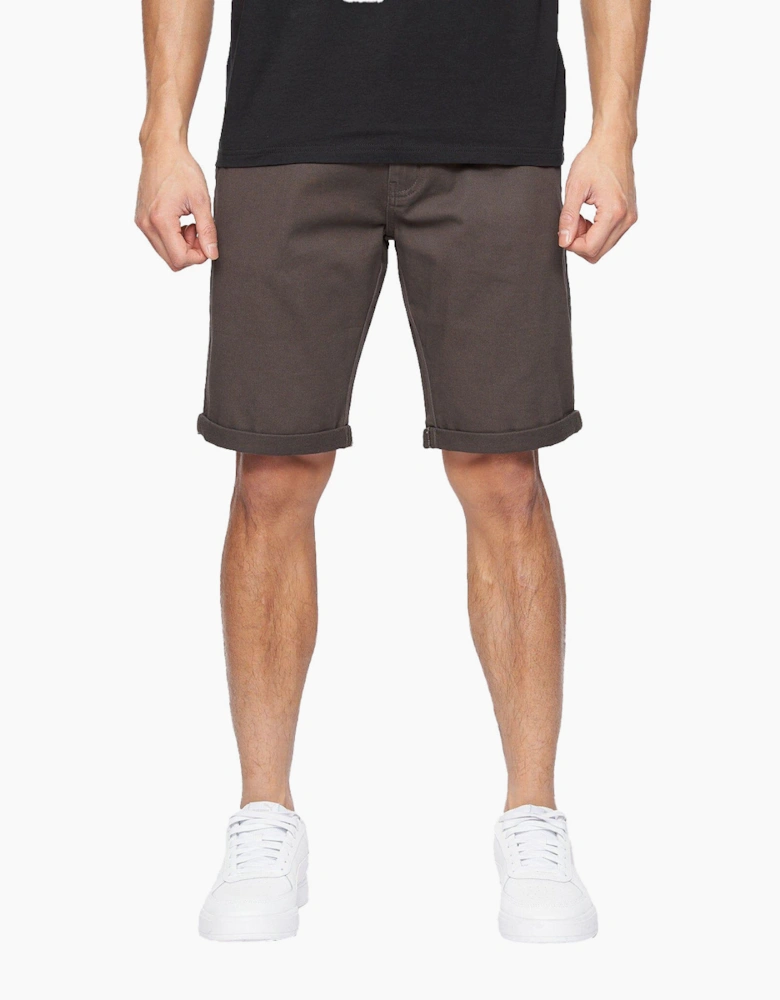 Crosshatch Sinwood Shorts Mens Charcoal