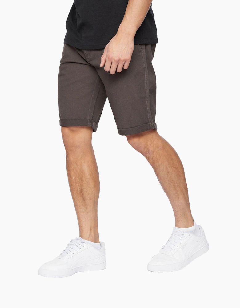Crosshatch Sinwood Shorts Mens Charcoal