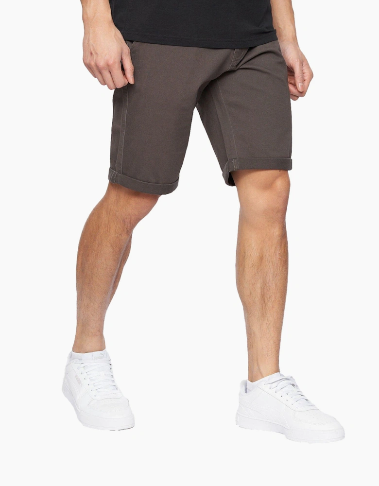 Crosshatch Sinwood Shorts Mens Charcoal