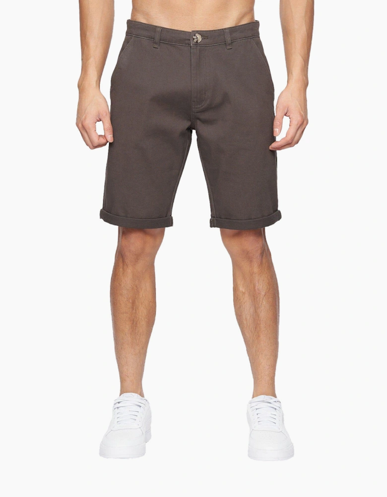 Crosshatch Sinwood Shorts Mens Charcoal