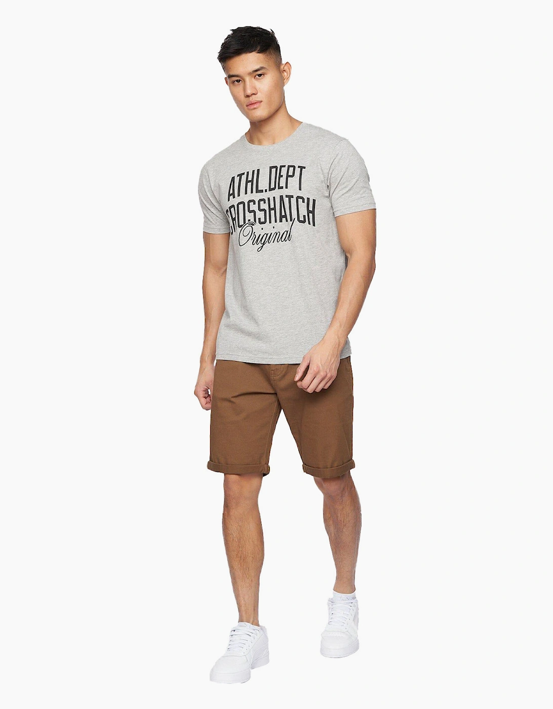 Crosshatch Sinwood Shorts Mens Cinnamon