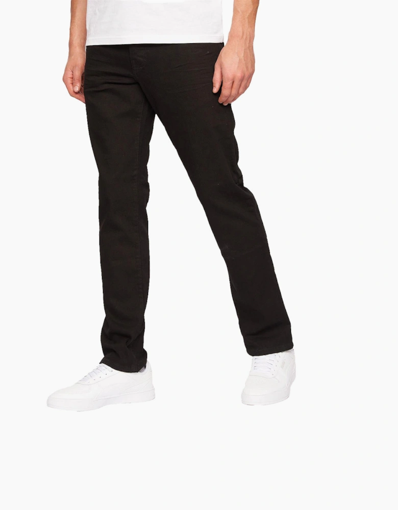 Crosshatch Princed Jeans Mens Black