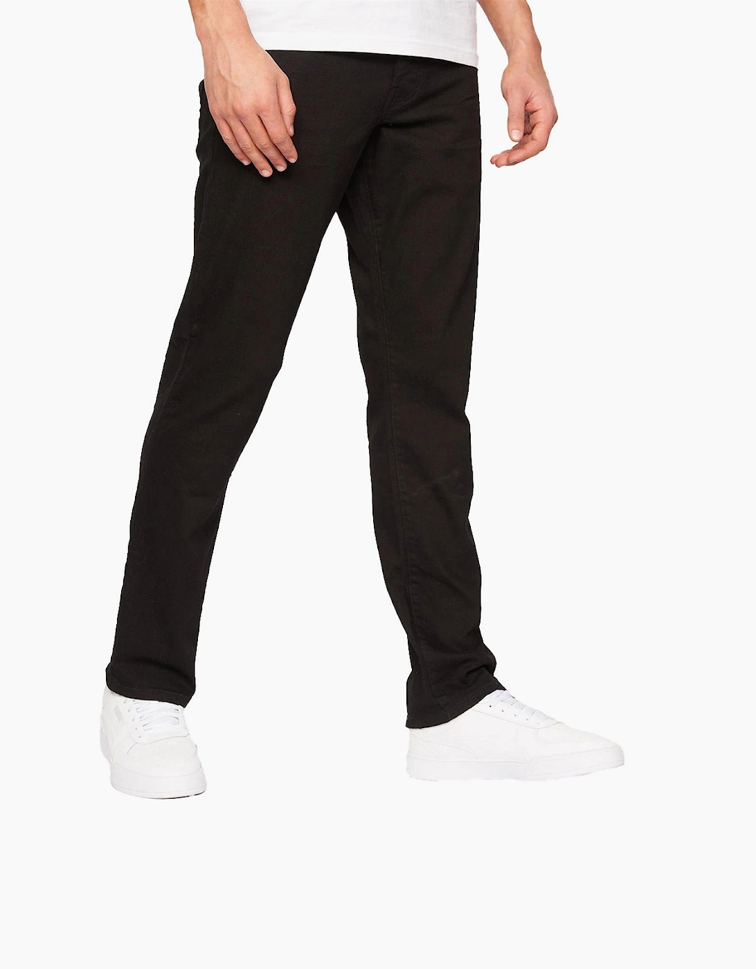 Crosshatch Princed Jeans Mens Black