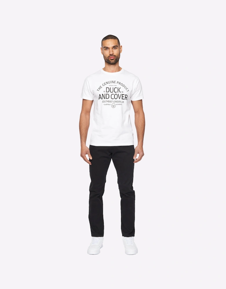 Duck And Cover Moretor Chinos Mens Black